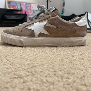 Golden Goose Gold Sneakers